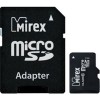 Карта памяти Mirex microSDXC UHS-I (Class 10) 128GB + адаптер [13613-AD10S128]