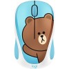 Мышь Logitech Line Friends Wireless Brown