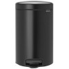 Мусорное ведро Brabantia Pedal Bin NewIcon 12 л (черный матовый)
