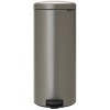 Мусорное ведро Brabantia Pedal Bin NewIcon 30 л (платиновый)