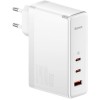 Сетевое зарядное Baseus GaN5 Pro Fast Charger 2C+U 140W EU (белый)