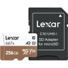 Карта памяти Lexar LSDMI256B667A microSDXC 256GB + адаптер
