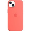 Чехол для телефона Apple MagSafe Silicone Case для iPhone 13 (розовый помело)