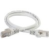 Кабель ITK RJ45 - RJ45 PC01-C5EF-1M (1 м, серый)