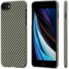 Чехол для телефона Pitaka MagEZ для iPhone SE 2020 (twill, черный/желтый)