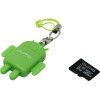 Карта памяти QUMO Fundroid microSDHC QM32GCR-MSD10-FD-GRN 32GB