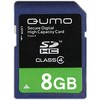 Карта памяти QUMO SDHC (Class 4) 8GB (QM8GSDHC4)