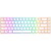 Клавиатура Royal Kludge RKG68 RGB (белый, RK Red)