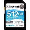 Карта памяти Kingston Canvas Go! Plus SDXC 512GB