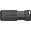 USB Flash Verbatim PinStripe 128GB (черный)