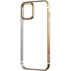 Чехол для телефона Baseus Glitter для iPhone 12/12 Pro (золотистый)